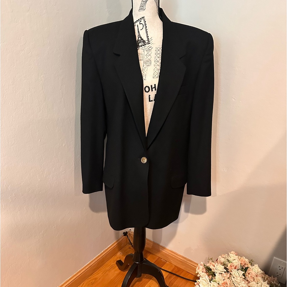 Talbots size 14 black coat
